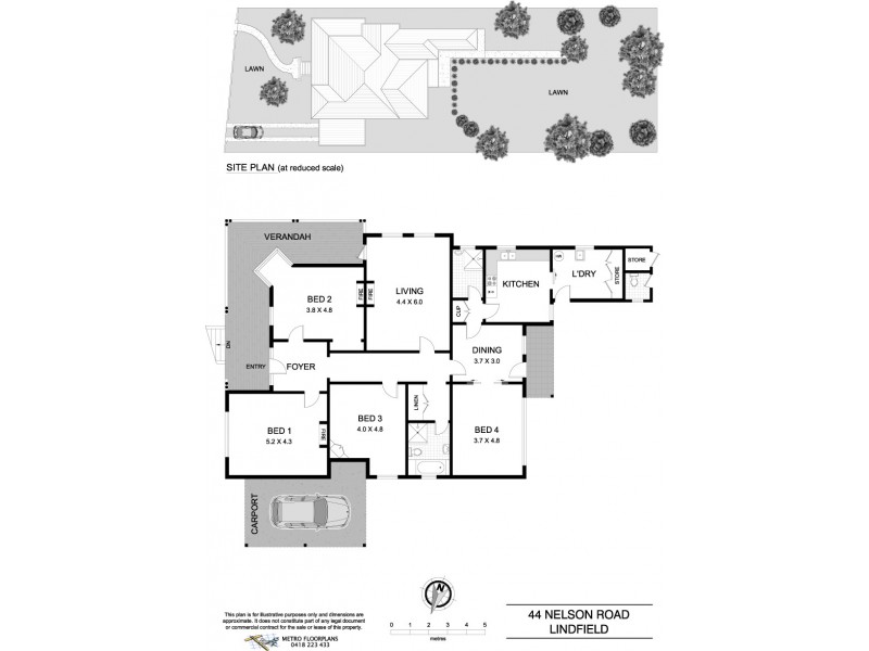 44 Nelson Road, Lindfield NSW 2070 Floorplan