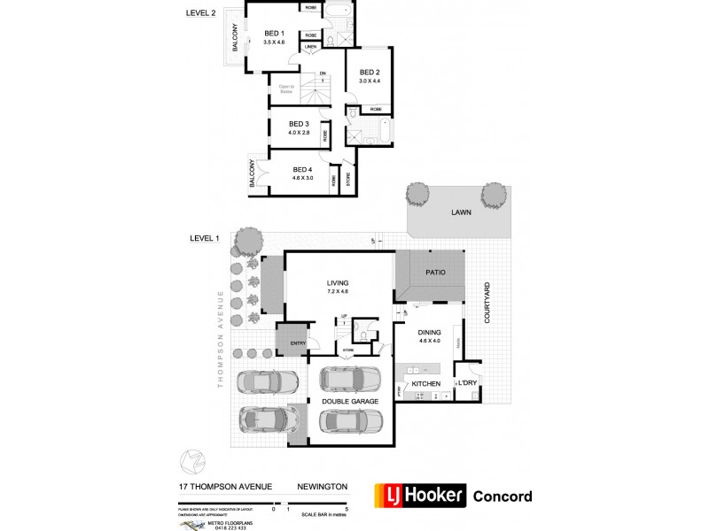 17 Thompson Avenue, Newington NSW 2127 Floorplan