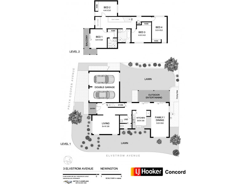 3 Elvstrom Avenue, Newington NSW 2127 Floorplan