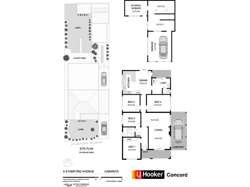 6 Stamford Avenue, Cabarita NSW 2137 Floorplan