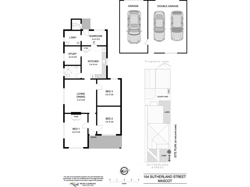 154 Sutherland Street, Mascot NSW 2020 Floorplan