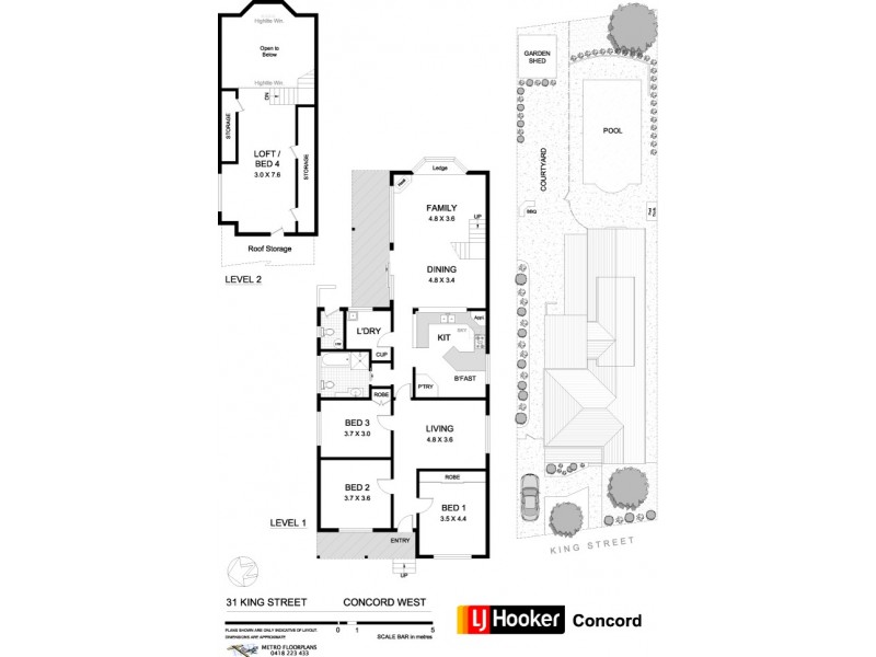 31 King Street, Concord West NSW 2138 Floorplan