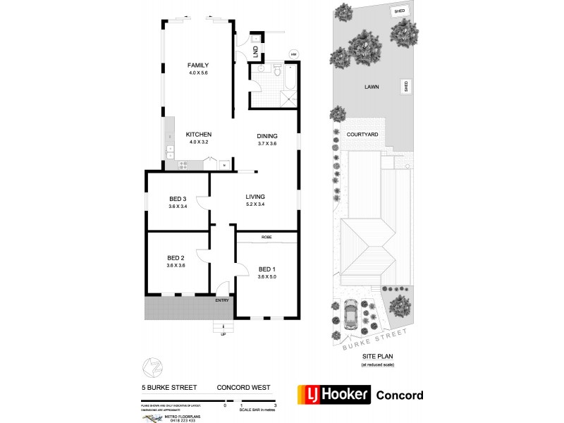 5 Burke Street, Concord West NSW 2138 Floorplan