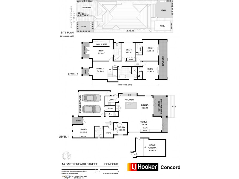 14 Castlereagh Street, Concord NSW 2137 Floorplan