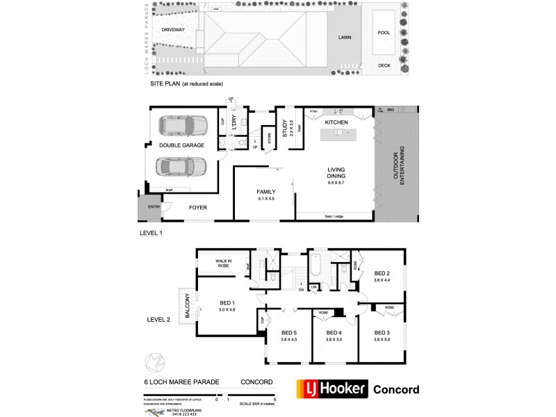 6 Loch Maree Parade, Concord West NSW 2138 Floorplan