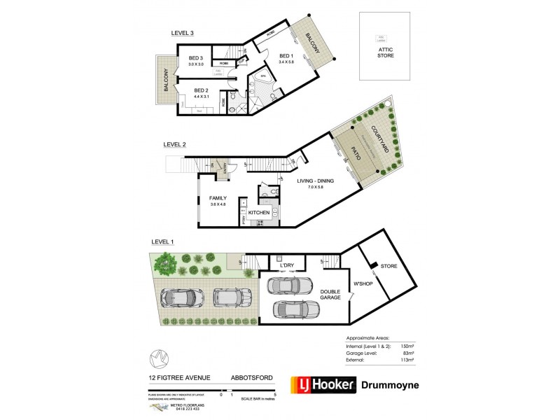 12 Figtree Avenue, Abbotsford NSW 2046 Floorplan