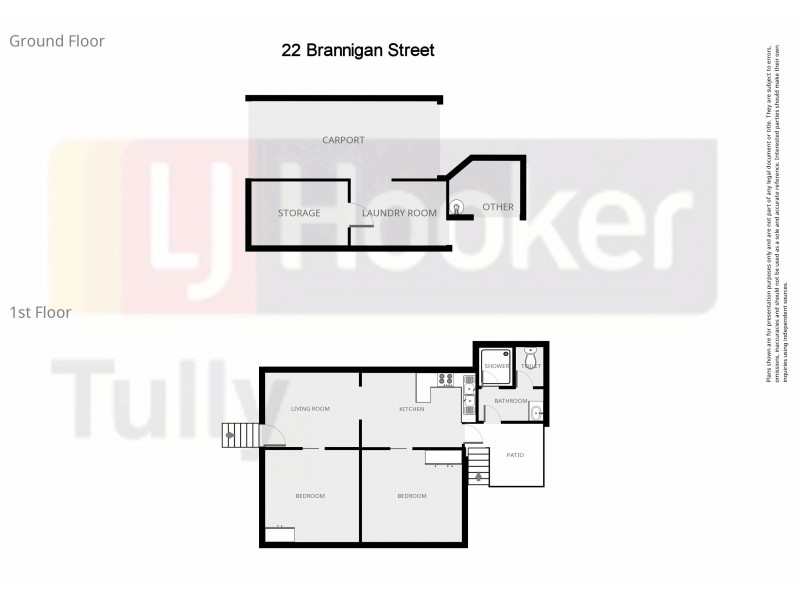 22 – 24 Brannigan Street, Tully QLD 4854 Floorplan