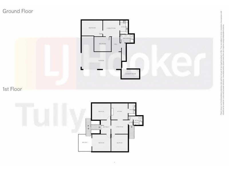 1-2/95 Bryant Street, Tully QLD 4854 Floorplan