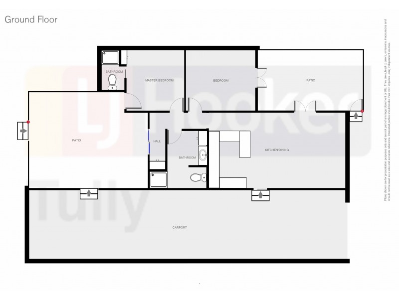 7 Dore Street, Tully QLD 4854 Floorplan