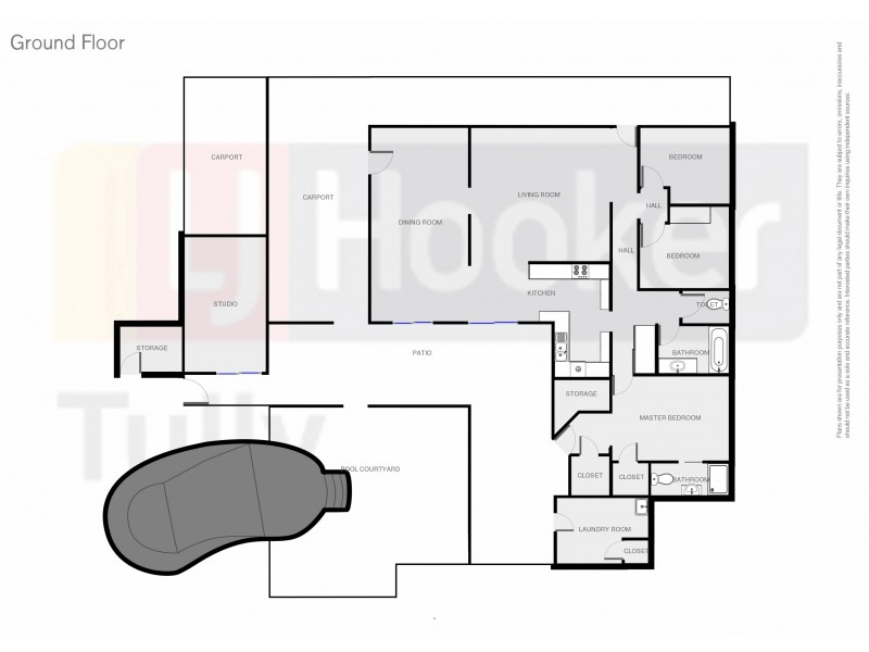 18 Vipiana Drive, Tully Heads QLD 4854 Floorplan