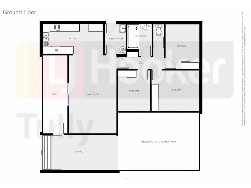 57 Taylor Street, Tully Heads QLD 4854 Floorplan
