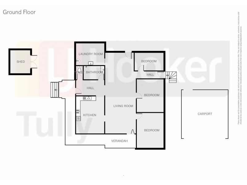 2 Geddes Street, Tully QLD 4854 Floorplan