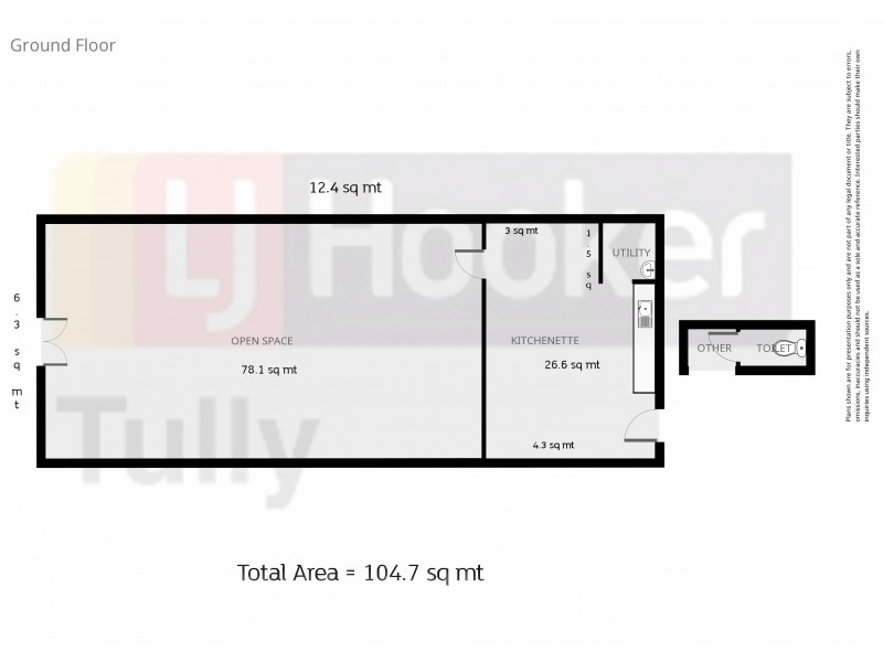 45 Bryant Street, Tully QLD 4854 Floorplan