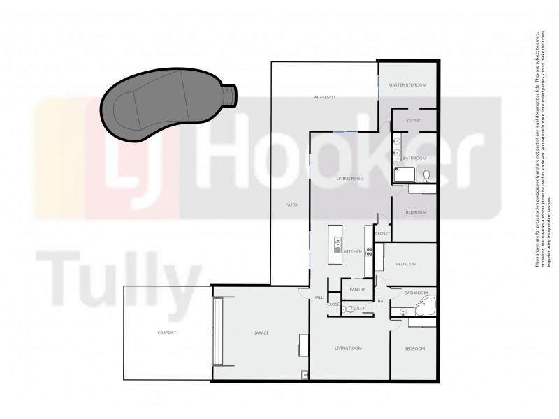112 Tully Heads Road, Tully Heads QLD 4854 Floorplan