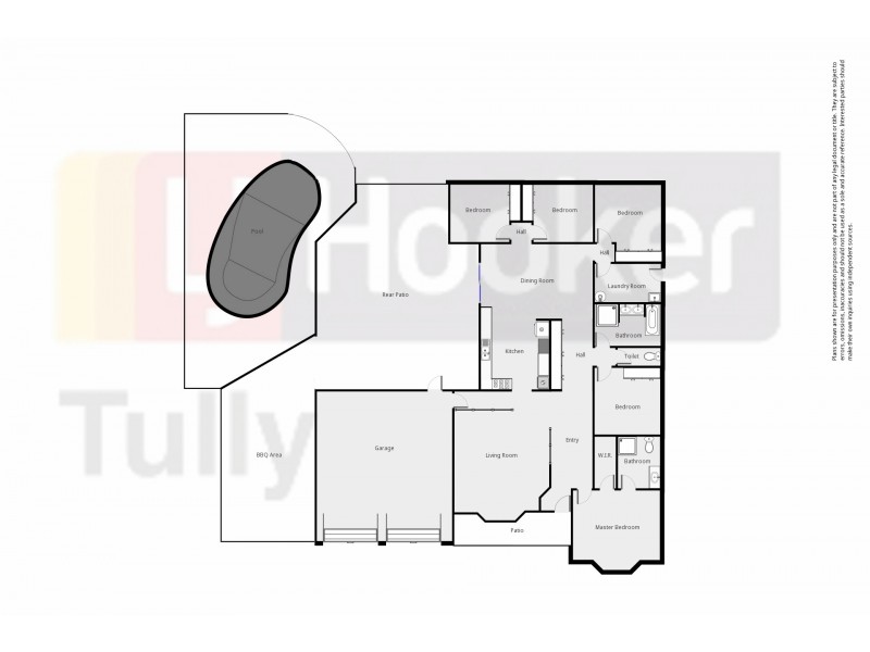 44 Thomas Court, Bulgun QLD 4854 Floorplan