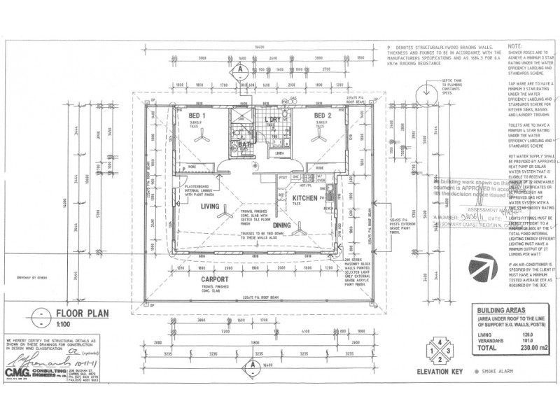 9 Amanda Crescent, Tully Heads QLD 4854 Floorplan