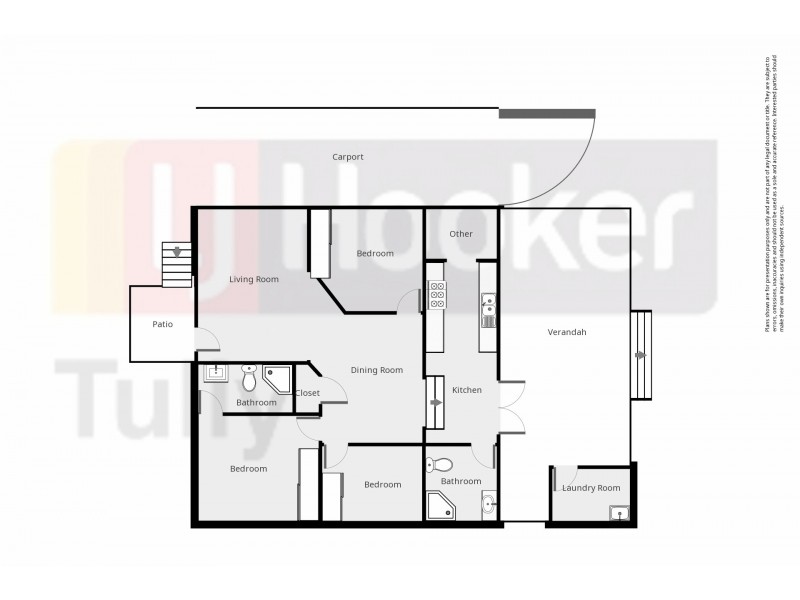 8 Costigan Street, Tully Heads QLD 4854 Floorplan