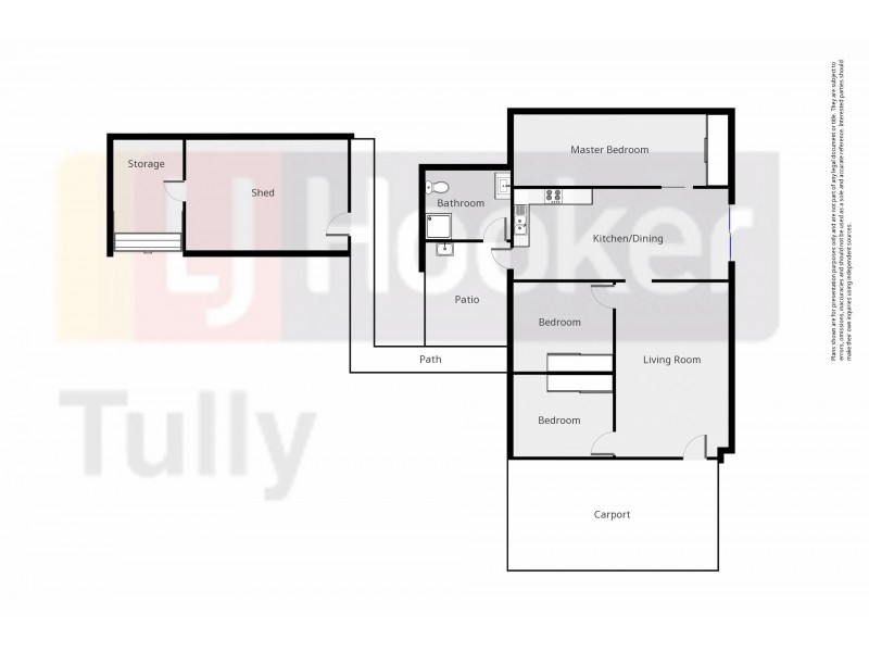 2 Clarke-Kennedy Street, Tully QLD 4854 Floorplan
