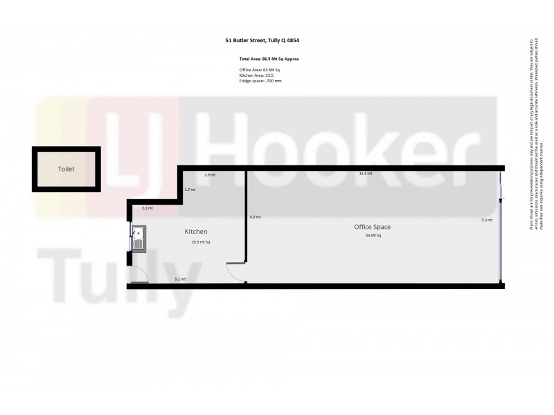51 Butler St, Tully QLD 4854 Floorplan