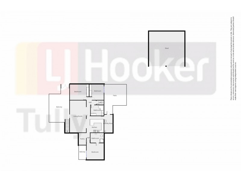 6 Lloyd Bell Road, Merryburn QLD 4854 Floorplan