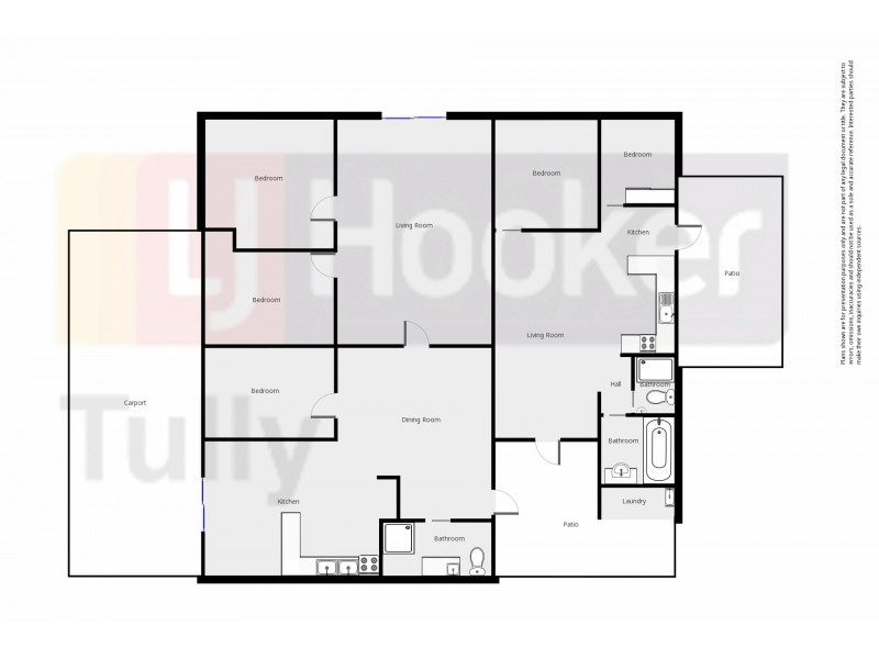 126 -128 Bryant Street, Tully QLD 4854 Floorplan