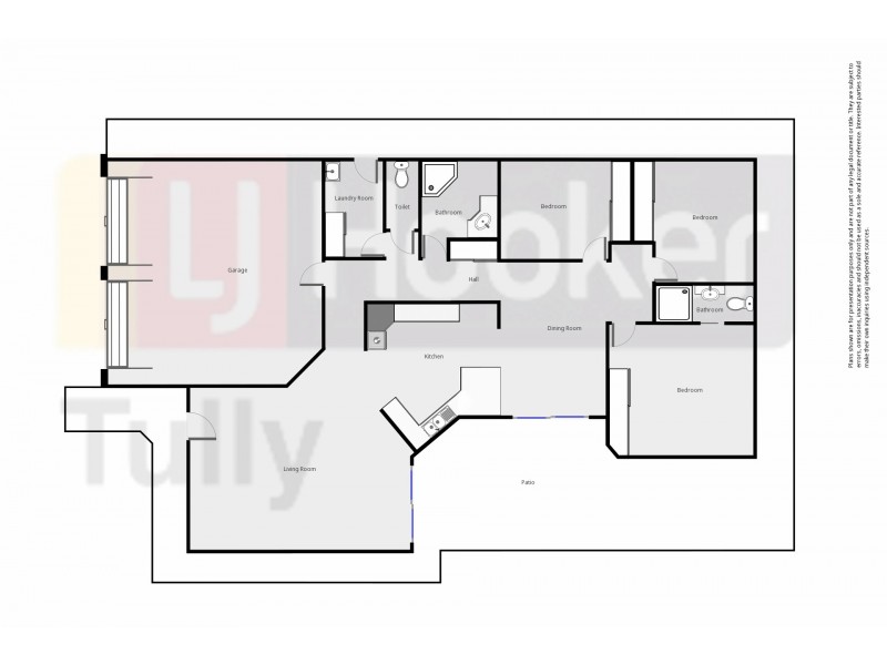 16 Pease Street, Tully QLD 4854 Floorplan