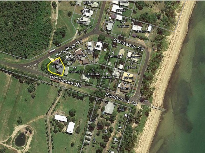 1 Inarlinga Road, Cowley Beach QLD 4871