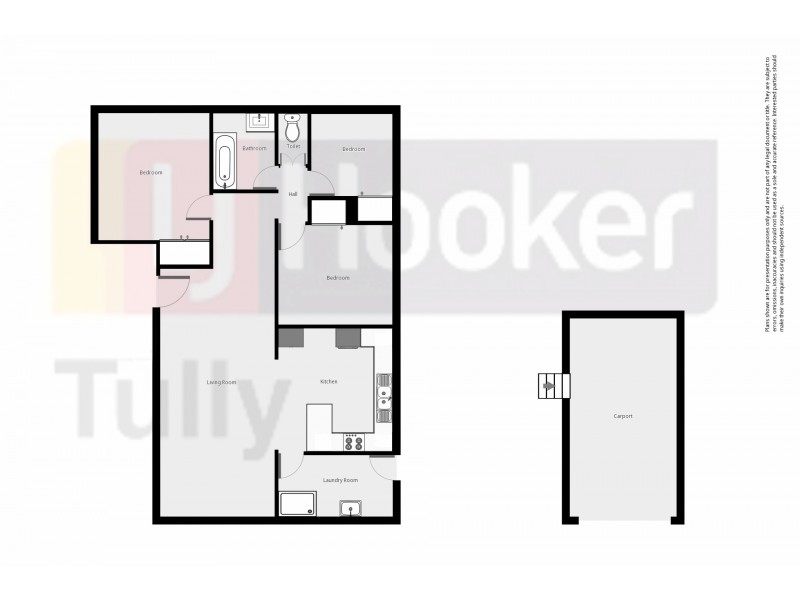 2 McQuillen Street, Tully QLD 4854 Floorplan