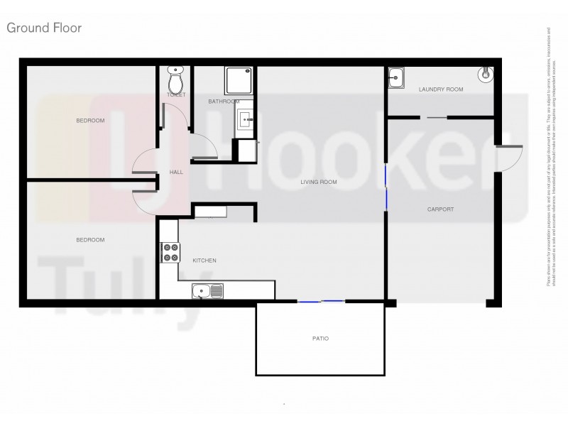 Unit 2/145 Bryant Street, Tully QLD 4854 Floorplan