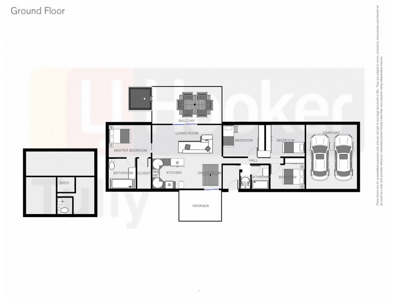 50 Stuart Drive, Feluga QLD 4854 Floorplan