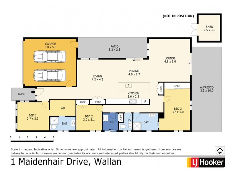 1 Maidenhair Drive, Wallan VIC 3756 Floorplan
