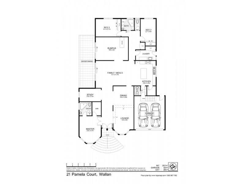 21 Pamela Court, Wallan VIC 3756 Floorplan