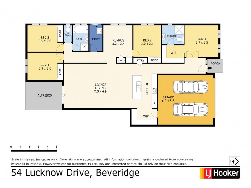 54 Lucknow Drive, Beveridge VIC 3753 Floorplan