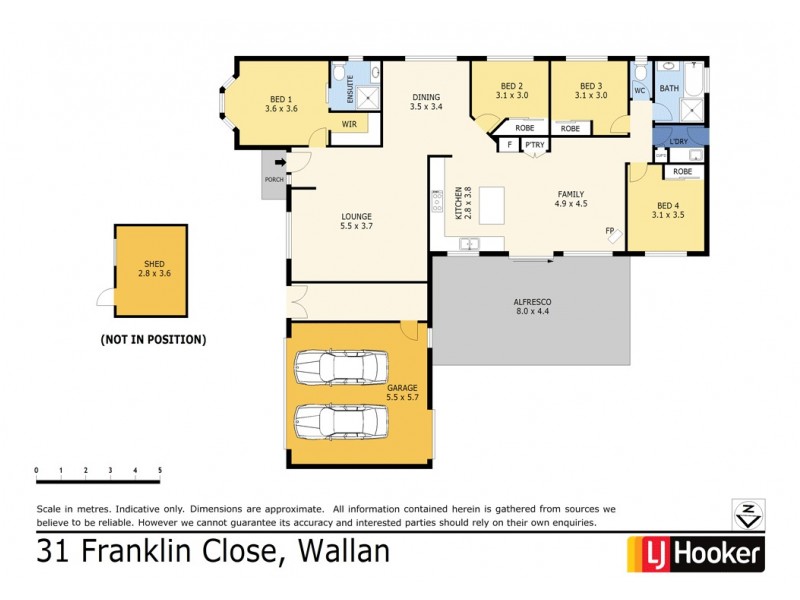 31 Franklin Close, Wallan VIC 3756 Floorplan