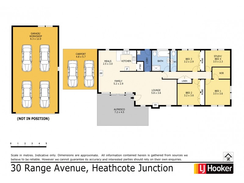 30 Range Avenue, Heathcote Junction VIC 3758 Floorplan