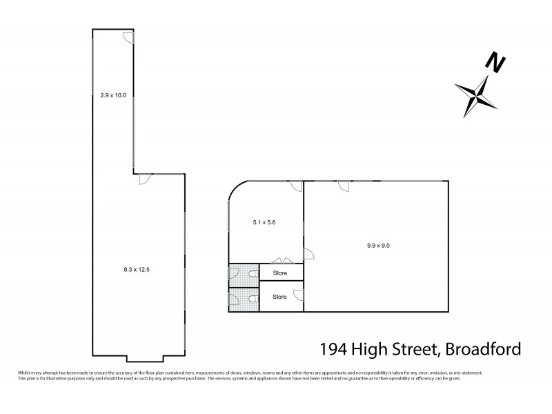 194-196 High Street, Broadford VIC 3658 Floorplan