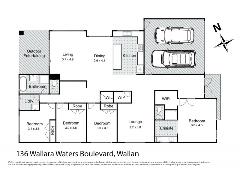 136 Wallara Waters Boulevard, Wallan VIC 3756 Floorplan