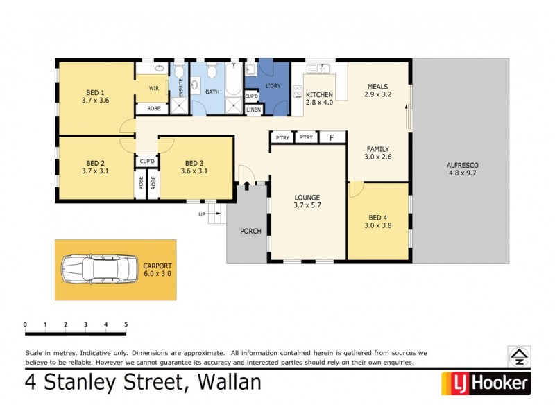 4 Stanley Street, Wallan VIC 3756 Floorplan