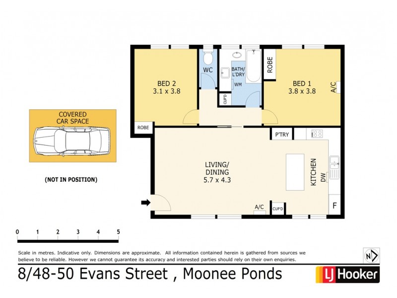 Unit 8/48-50 Evans Street, Moonee Ponds VIC 3039 Floorplan