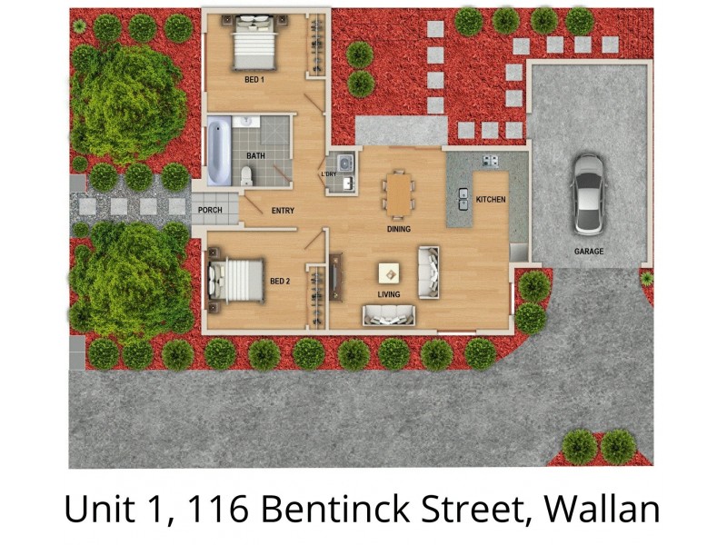 Unit 1/116 Bentinck Street, Wallan VIC 3756
