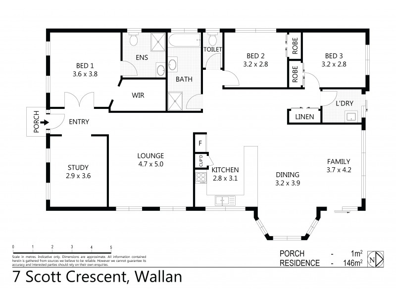 7 Scott Crescent, Wallan VIC 3756 Floorplan