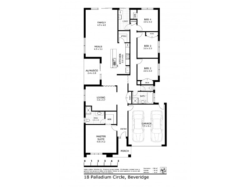 18 Palladium Circle, Beveridge VIC 3753 Floorplan