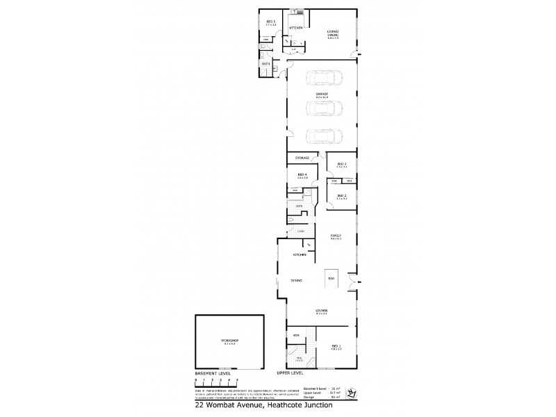 22 Wombat Avenue, Heathcote Junction VIC 3758 Floorplan