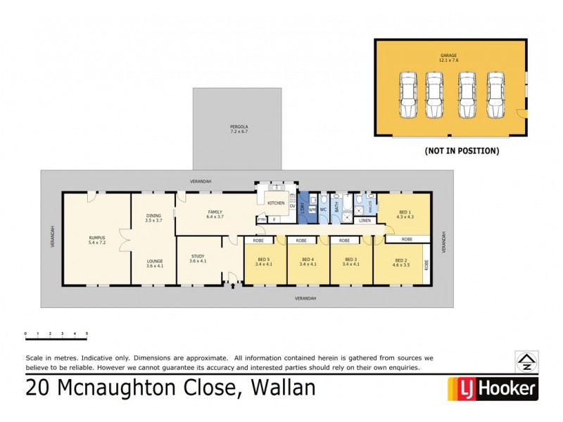 20 McNaughton Close, Wallan VIC 3756 Floorplan