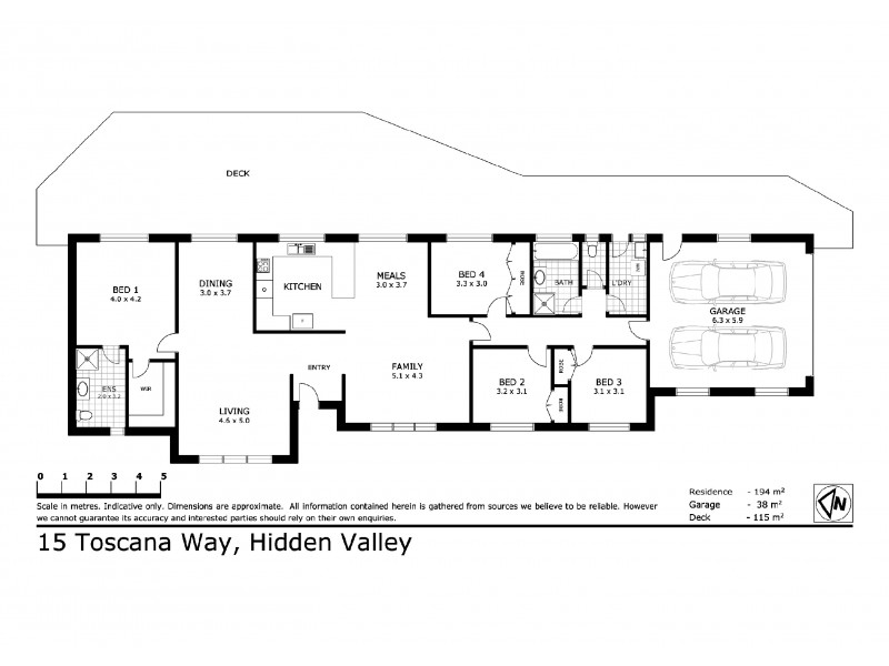 15 Toscana Way, Hidden Valley VIC 3756 Floorplan