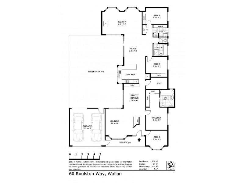 60 Roulston Way, Wallan VIC 3756 Floorplan