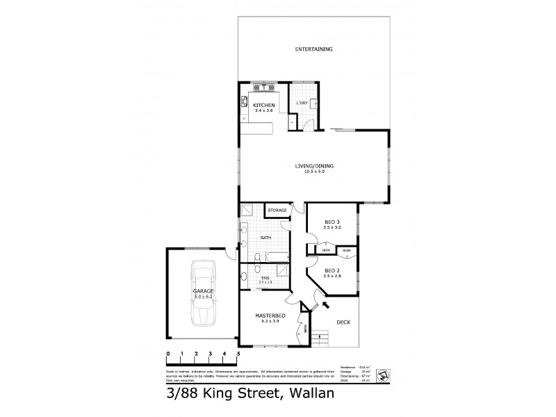 3/88 King Street, Wallan VIC 3756 Floorplan
