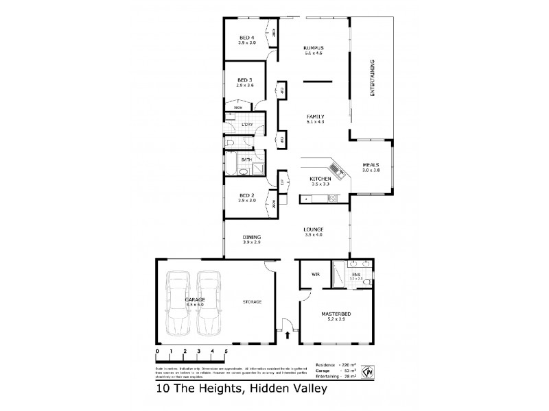 10 The Heights, Hidden Valley VIC 3756 Floorplan