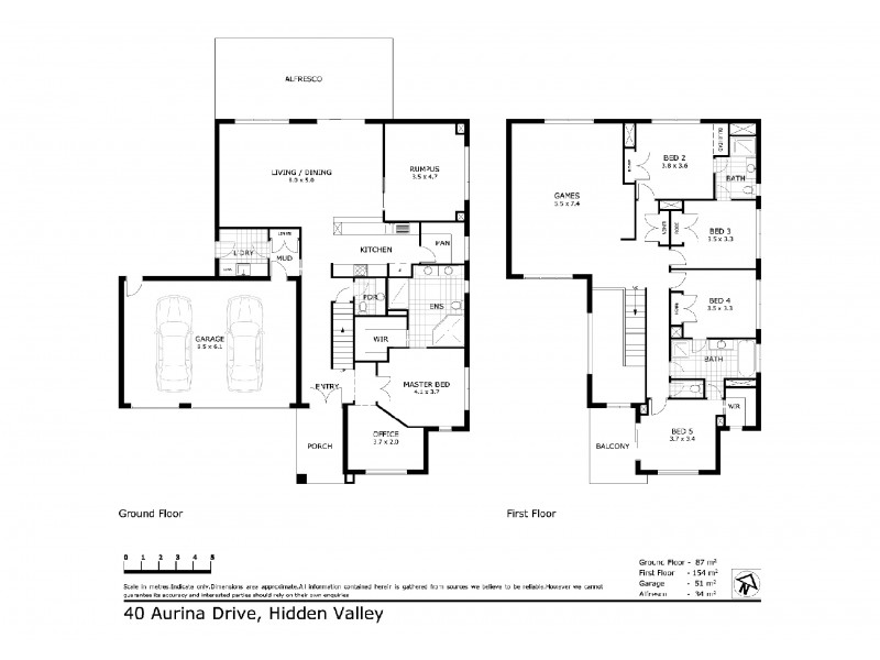 40 Aurina Drive, Hidden Valley VIC 3756 Floorplan