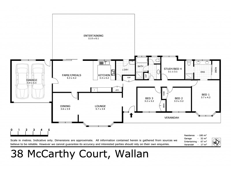 38 McCarthy Court, Wallan VIC 3756 Floorplan